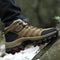 Chaussure de randonnée imperméable marron pour homme