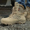 Chaussures de randonnée en cuir beige pour homme