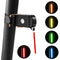 Accessoire Vélo Feu Arrière LED Multicolore Rechargeable