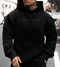 Sudadera con Capucha Negra para Hombre "Originals"