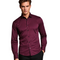 Camicia uomo maniche lunghe bordeaux elegante