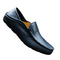 Chaussure Mocassin Cuir Bleu Homme