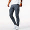 Pantalon cargo gris pour homme avec poches latérales