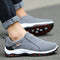 Chaussures de sport grises pour homme avec semelle antidérapante