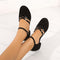Chaussures de danse moderne pour femmes - Noires - Daim de haute qualité