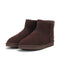Bottes en daim marron pour femme, doublure chaude