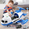 Avion Jouet Enfant avec Voitures et Accessoires de Police